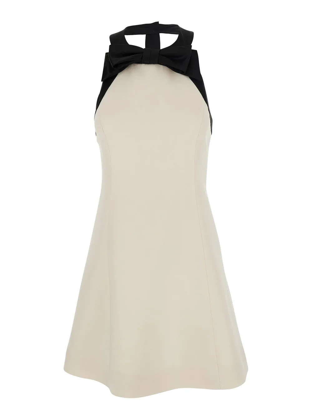 Halterneck Wool-Silk Blend Dress by Valentino