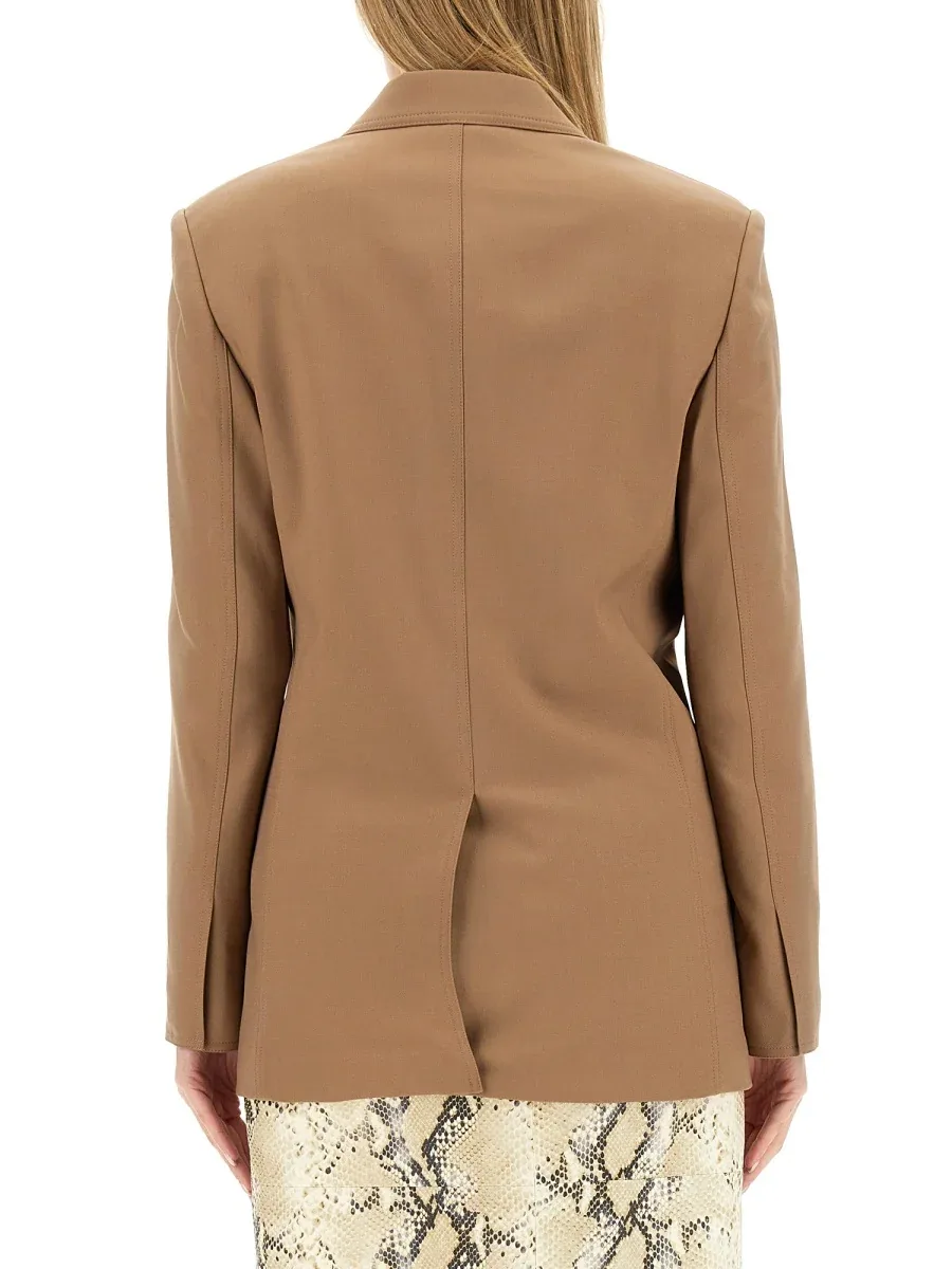 Single-Double Breasted Virgin Wool Blazer by Helmut Lang