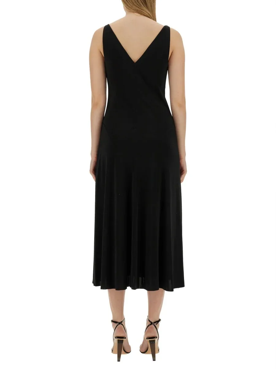 100% Viscose Midi Dress by Lanvin