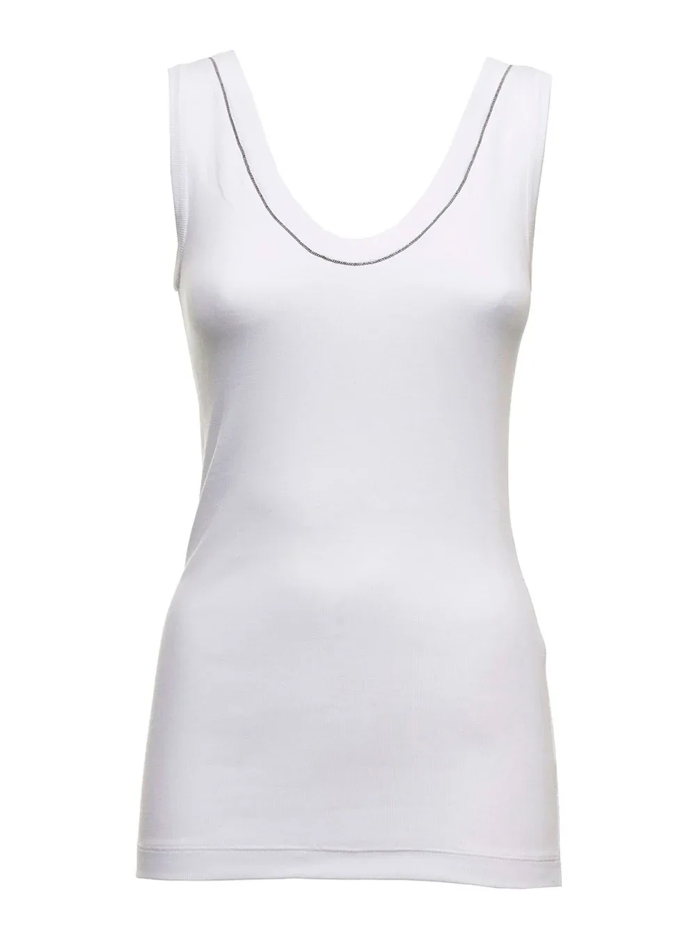 Cotton Tank Top by BRUNELLO CUCINELLI