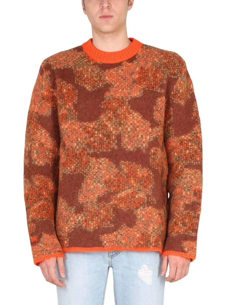 Choker Mohair Blend Sweater by Erl