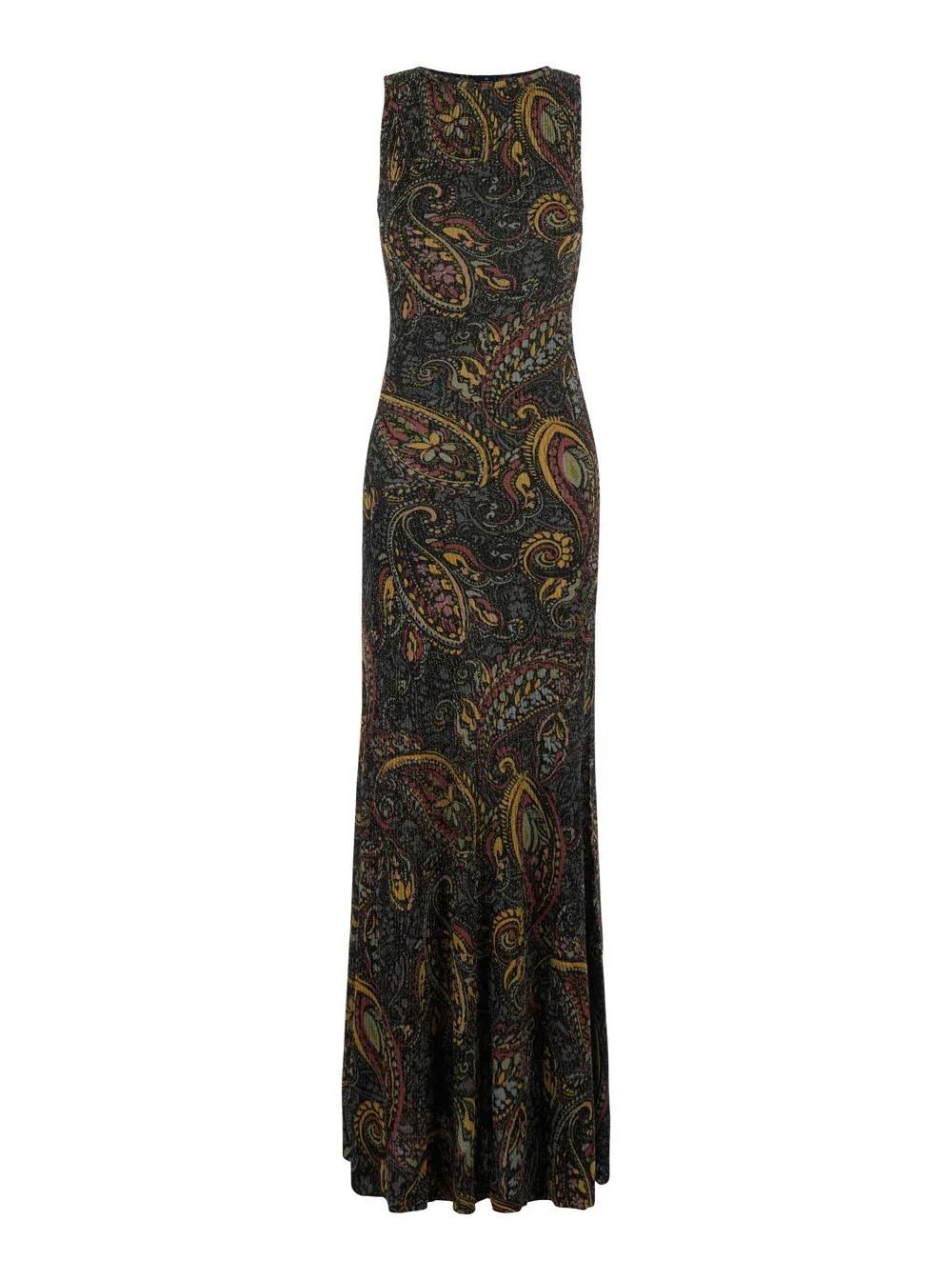 Embroidered Tech Fabric Maxi Dress by ETRO