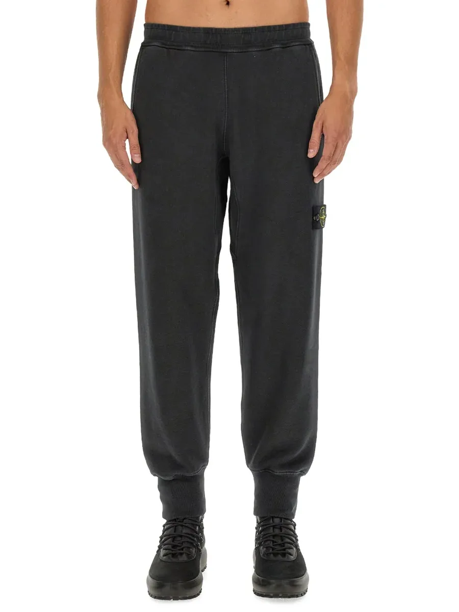 Cotton Jogging Pants by Stone Island