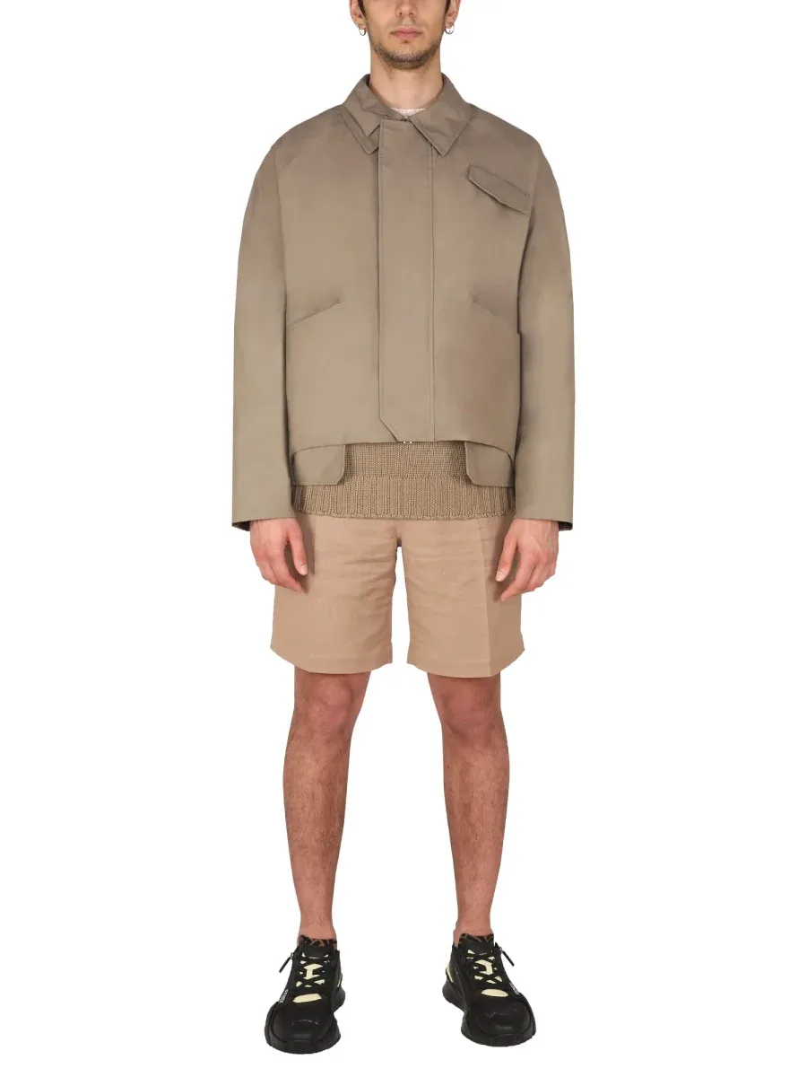 Cotton and Cashmere Blend Sweater by Fendi
