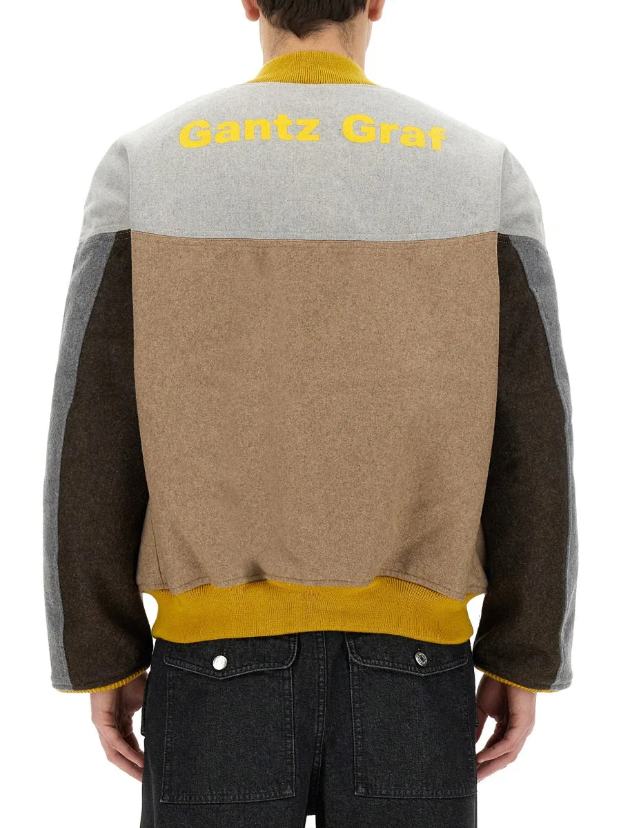 Logo Wool Jacket by Aie