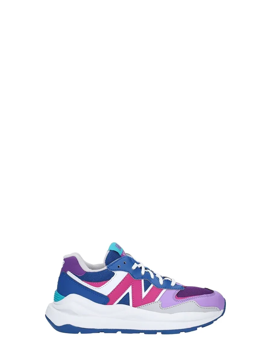 Logo Multicolor Synthetic Leather Sneaker by New Balance