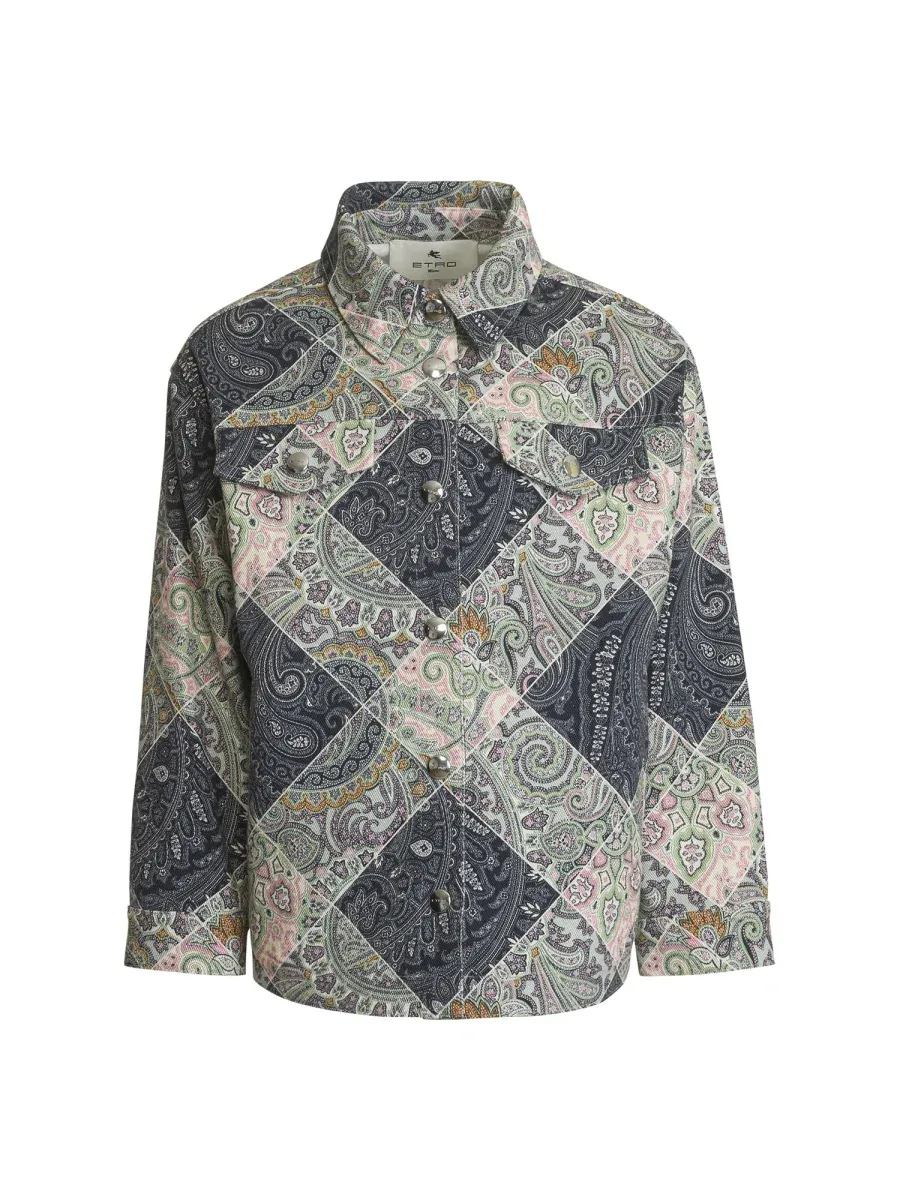 Plaid Cotton Jacket by ETRO