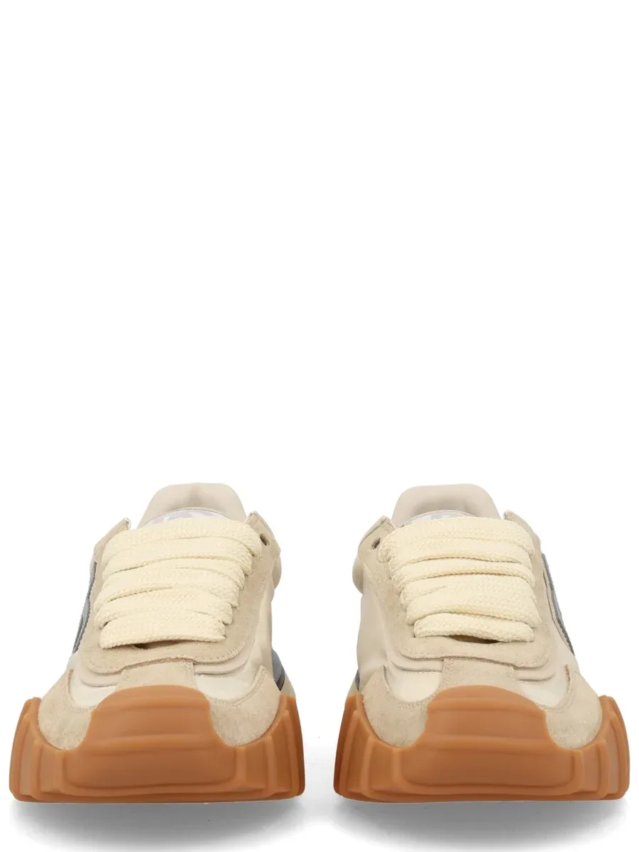 Polyamide and Leather Sneaker by Dolce & Gabbana