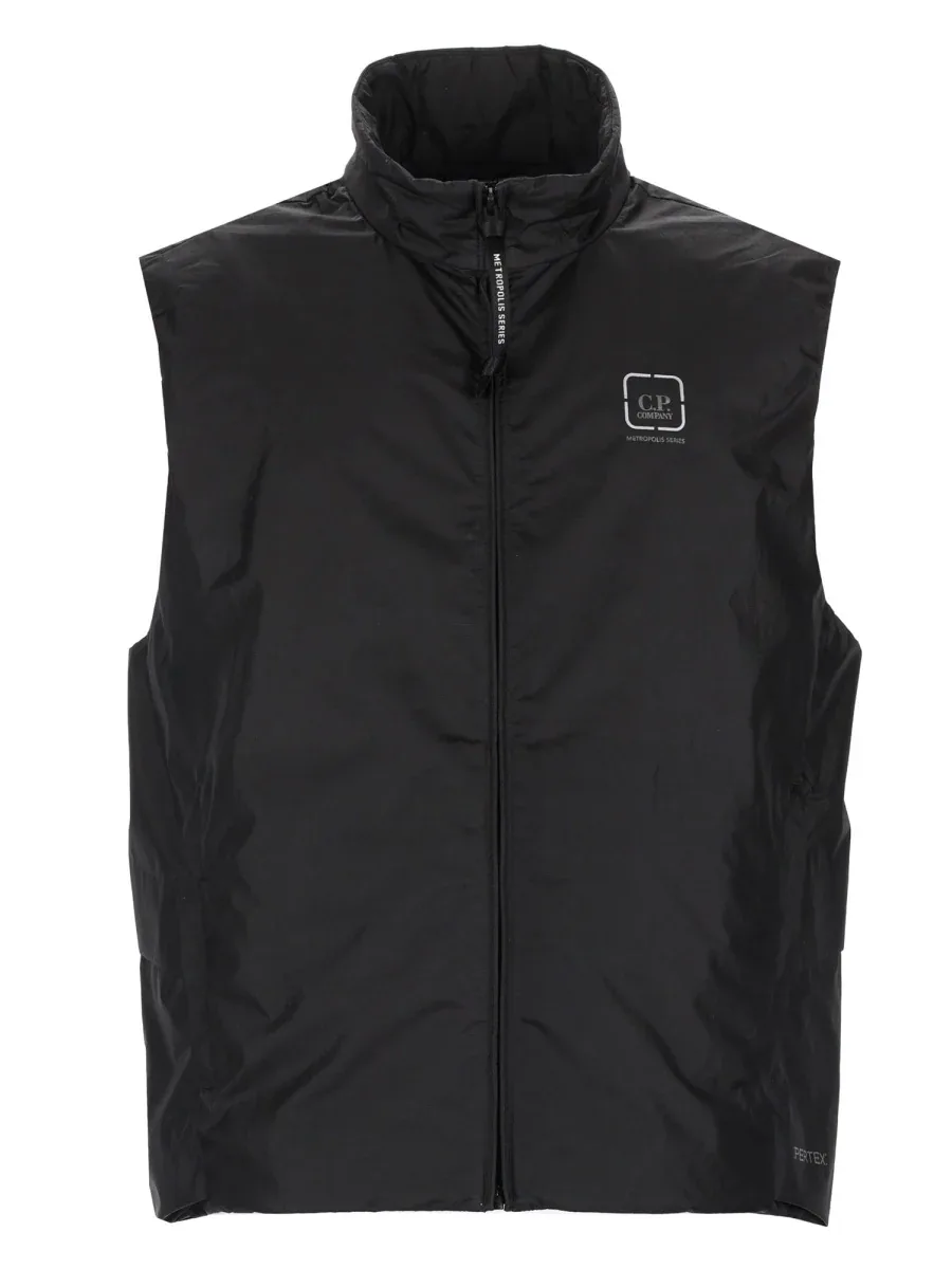 Logo-Embroidered Polyamide Gilet by C.P. Company