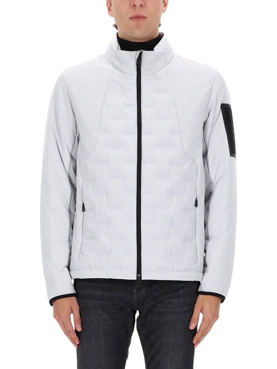 Polyester Hybrid Down Jacket by Hugo Boss
