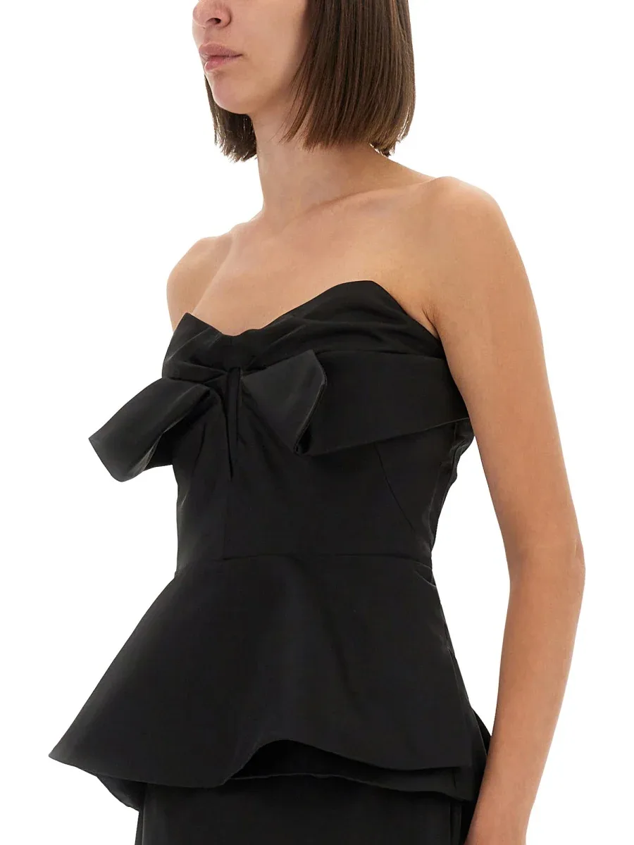 Strapless Corset Bodysuit by alexander mcqueen