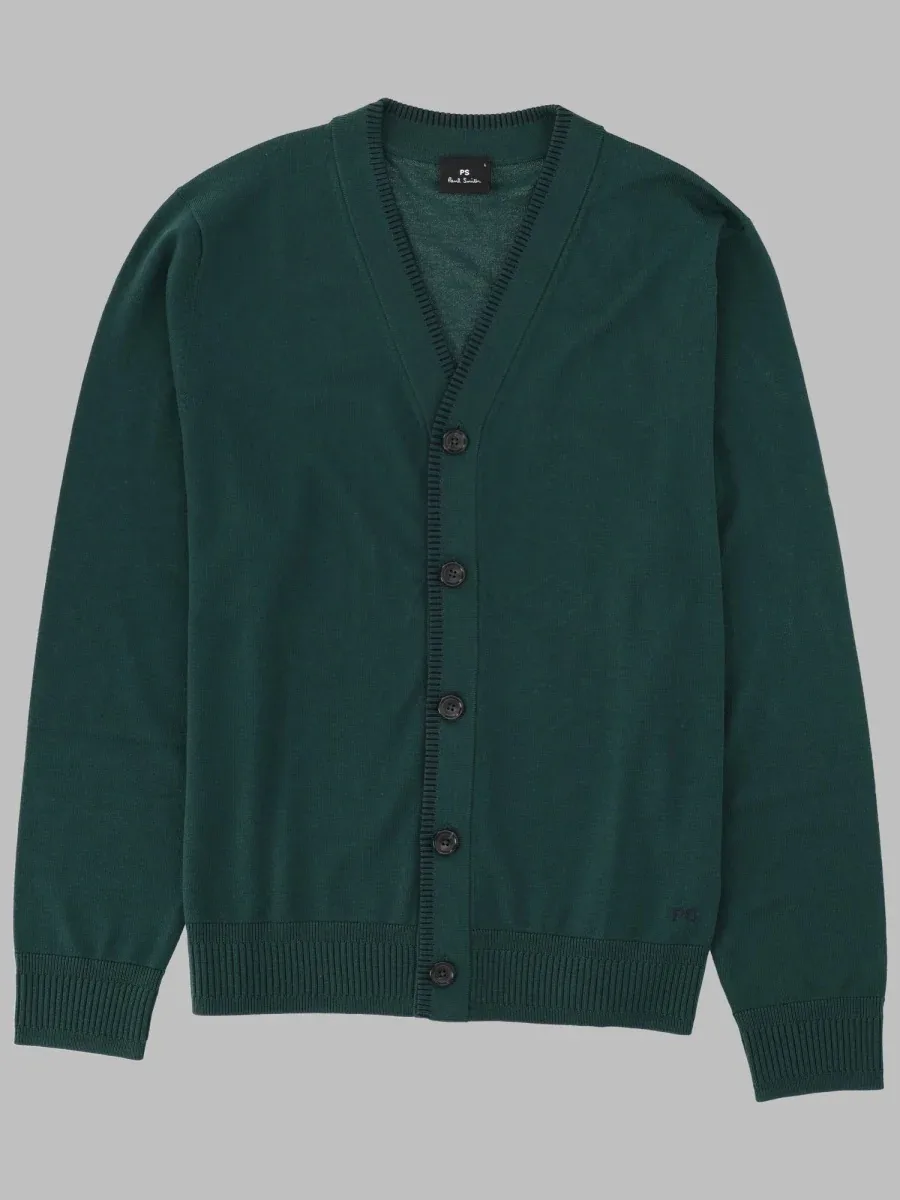 Merino Wool Cardigan by PS Paul Smith