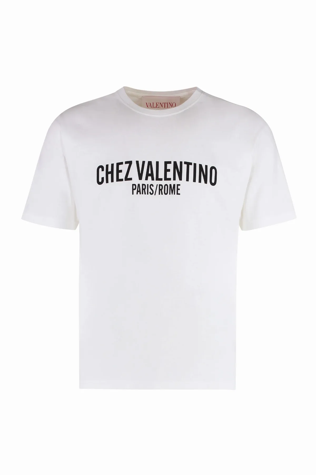 Logo-Printed Cotton Crew-Neck T-Shirt by Valentino Garavani