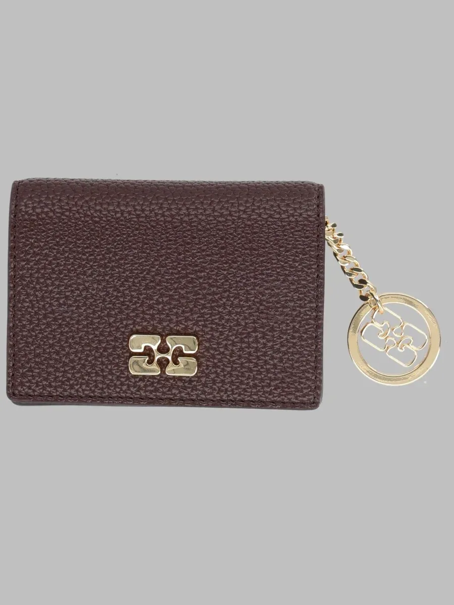 Recycled Polyester Blend Card Case by Ganni