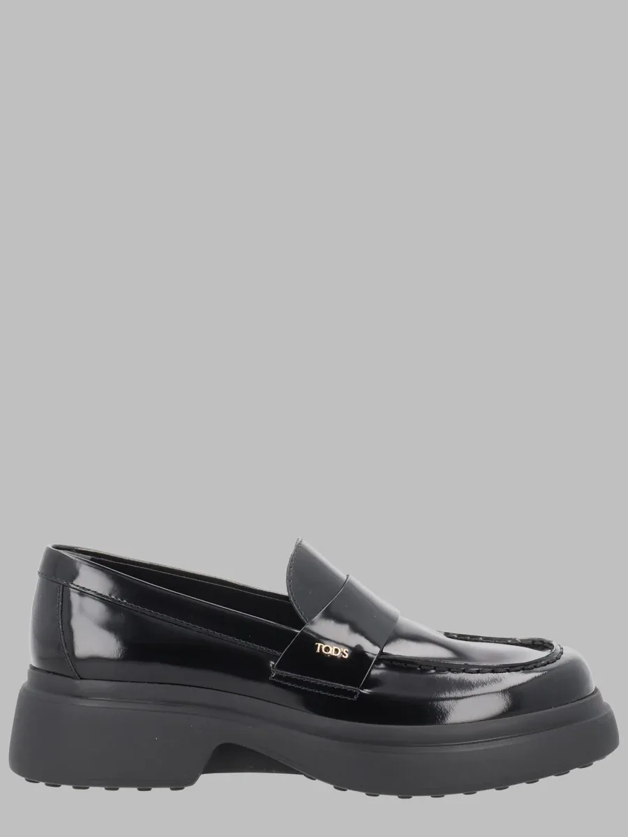 Brushed Calfskin Moccasin by TOD'S