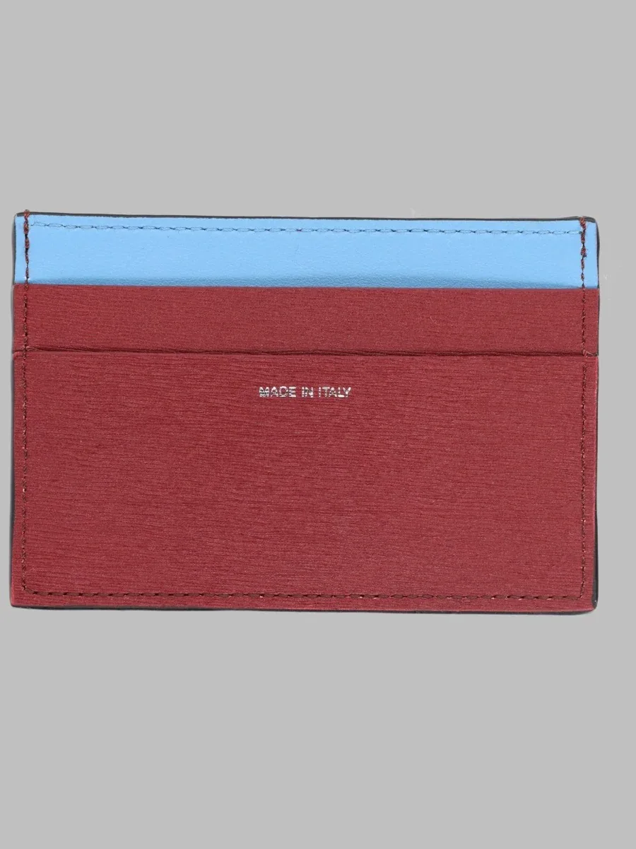 Multicolour Leather Card Case by Paul Smith