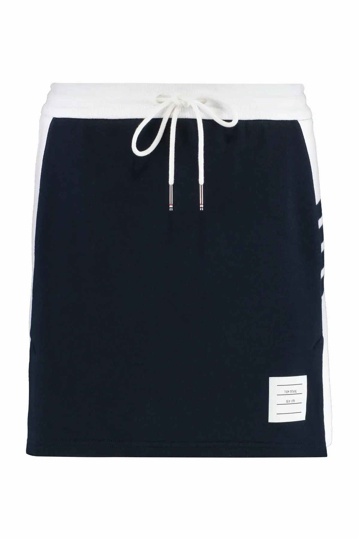Cotton Jersey Miniskirt by Thom Browne