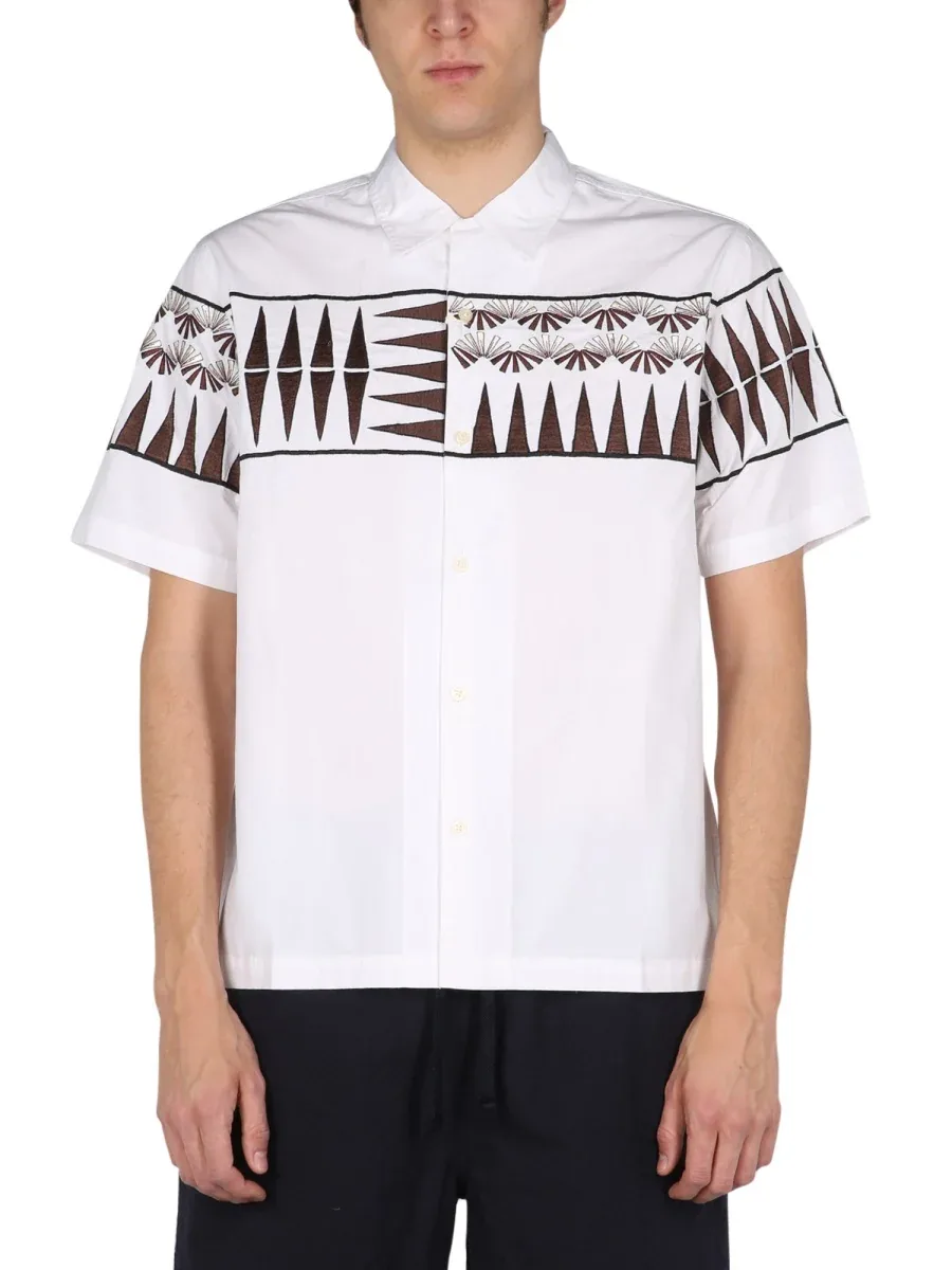 Embroidered Cotton Shirt