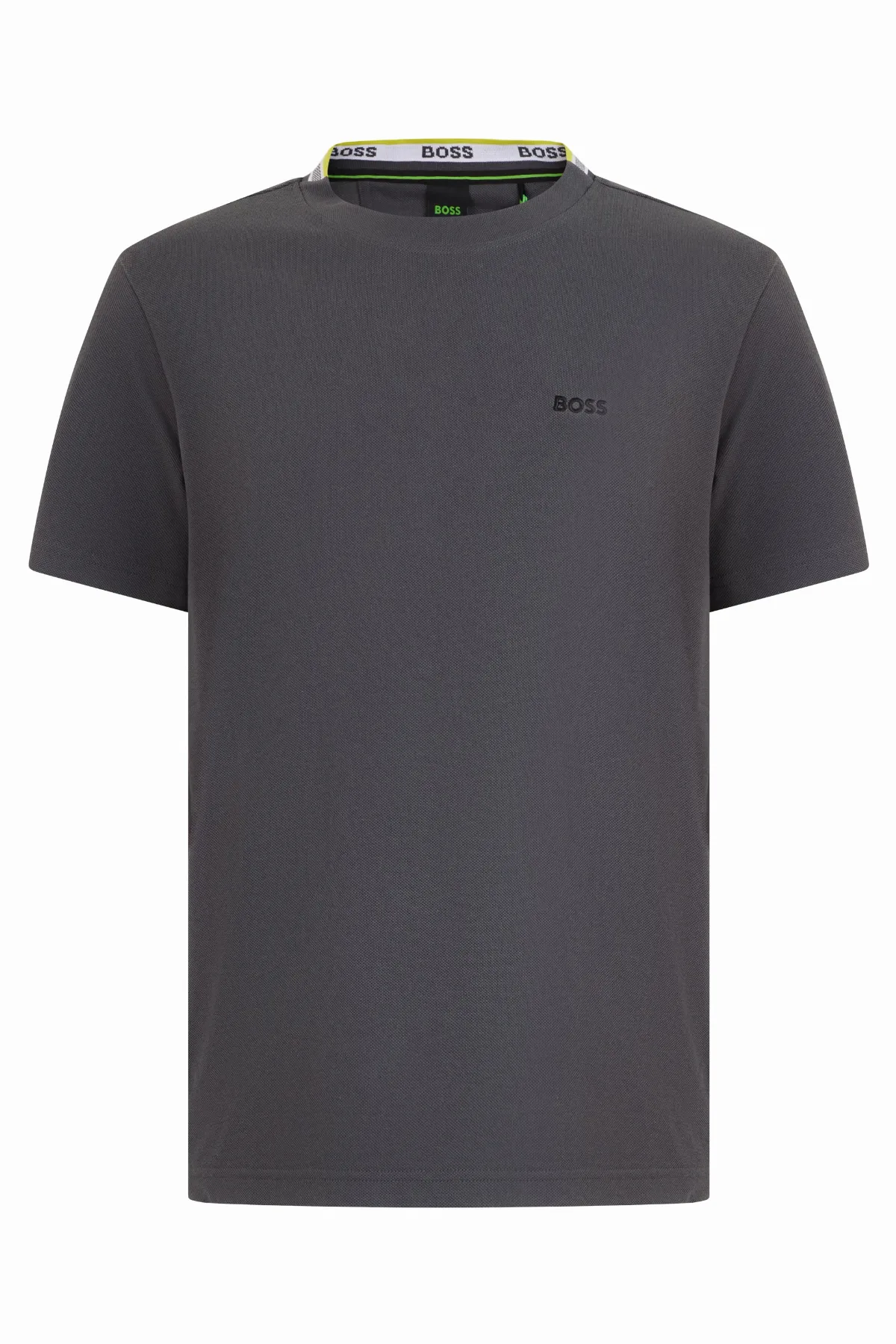 Cotton Crew-Neck T-Shirt by Hugo Boss
