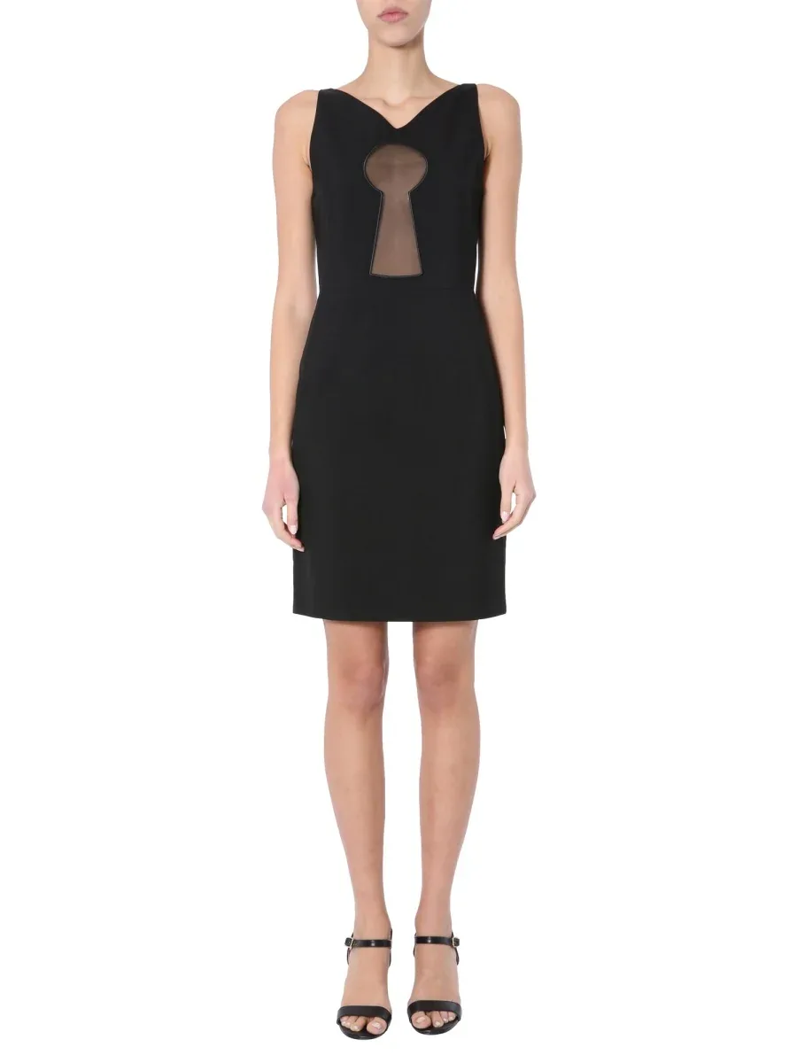 Pencil Silhouette Dress by Moschino