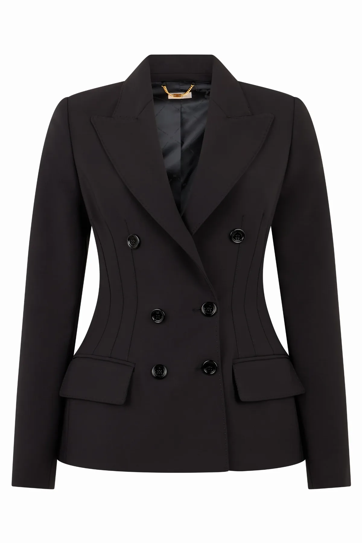 Double-Breasted Tailored Blazer by Elisabetta Franchi