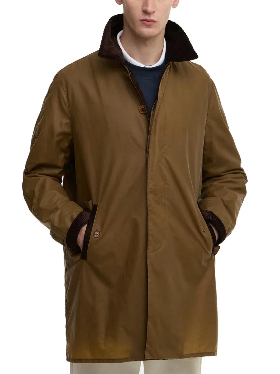 Cotton Trench Coat by Baracuta