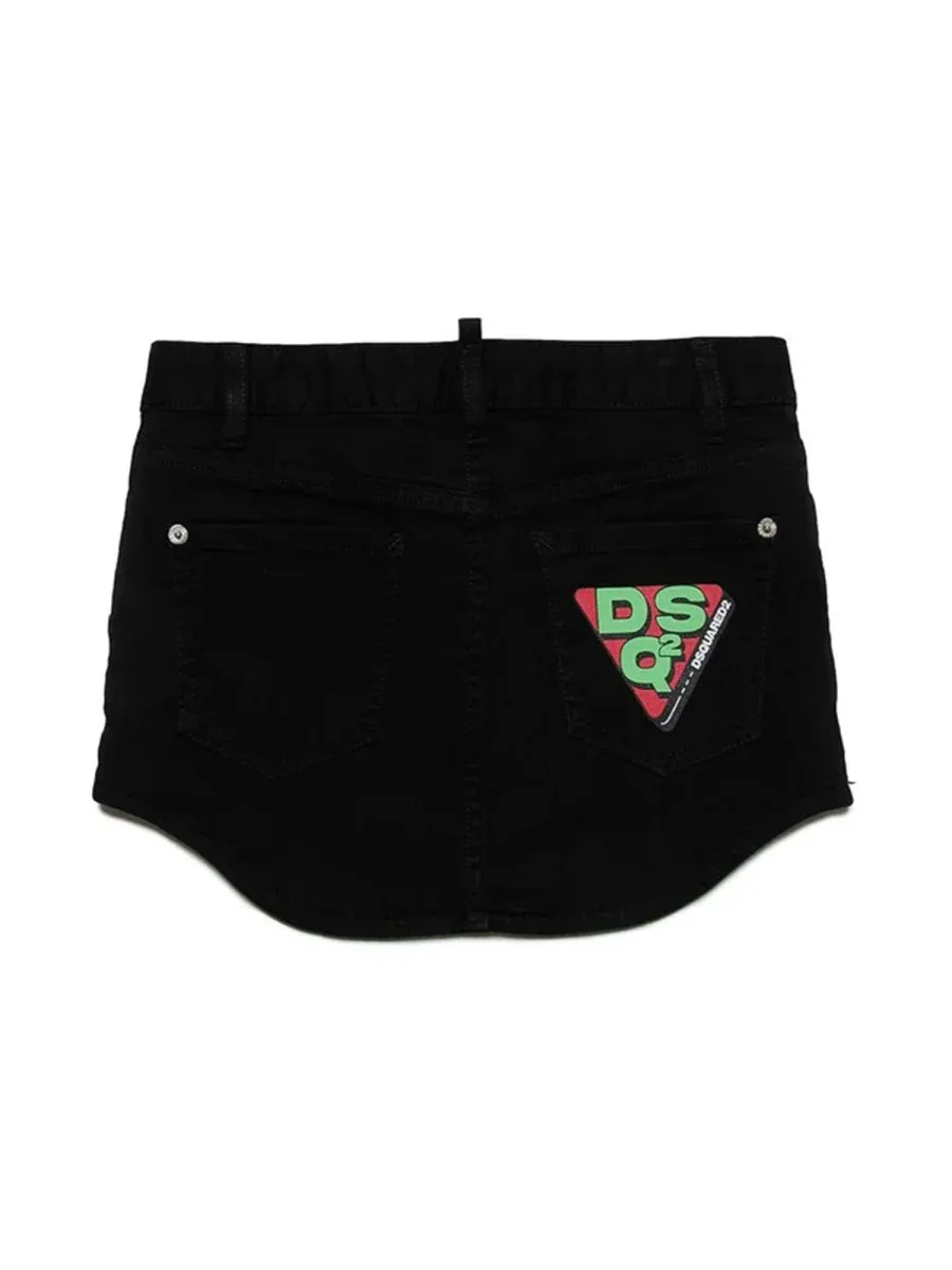 Cotton-Elastane Skirt by Dsquared2