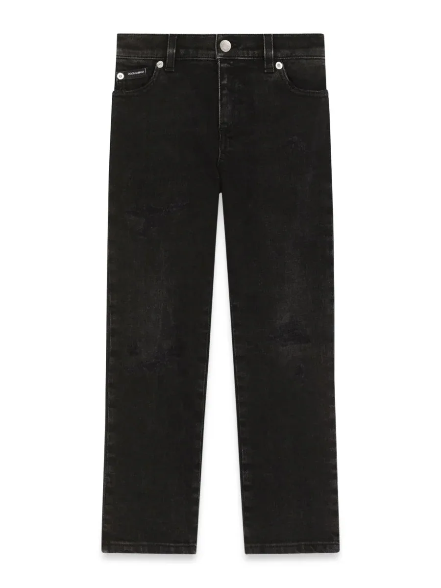 Five-Pocket Cotton Trousers by Dolce & Gabbana