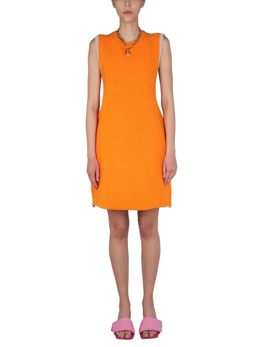 Cut-Out Crew Neck Dress by Jacquemus