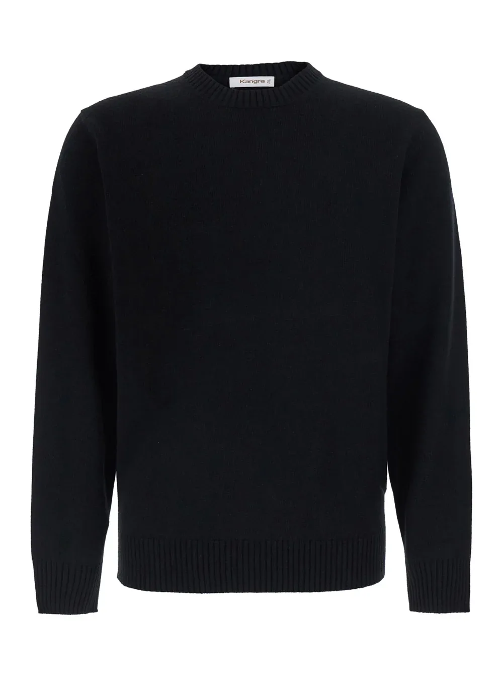 Wool-Cashmere Crew Neck Sweater by Kangra