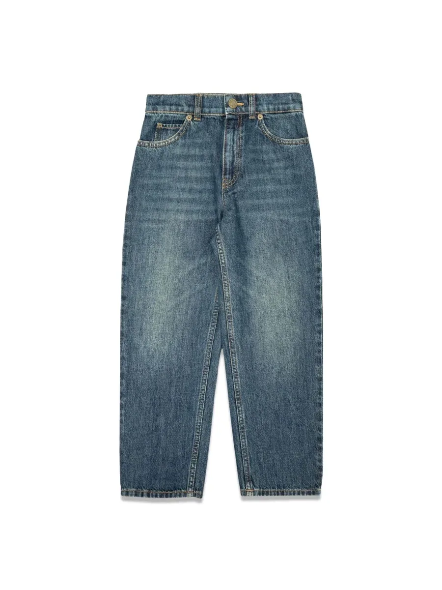 Eco Washed Denim Trousers by Gucci