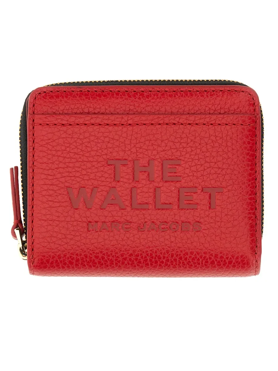 Compact Mini Leather Wallet by Marc Jacobs