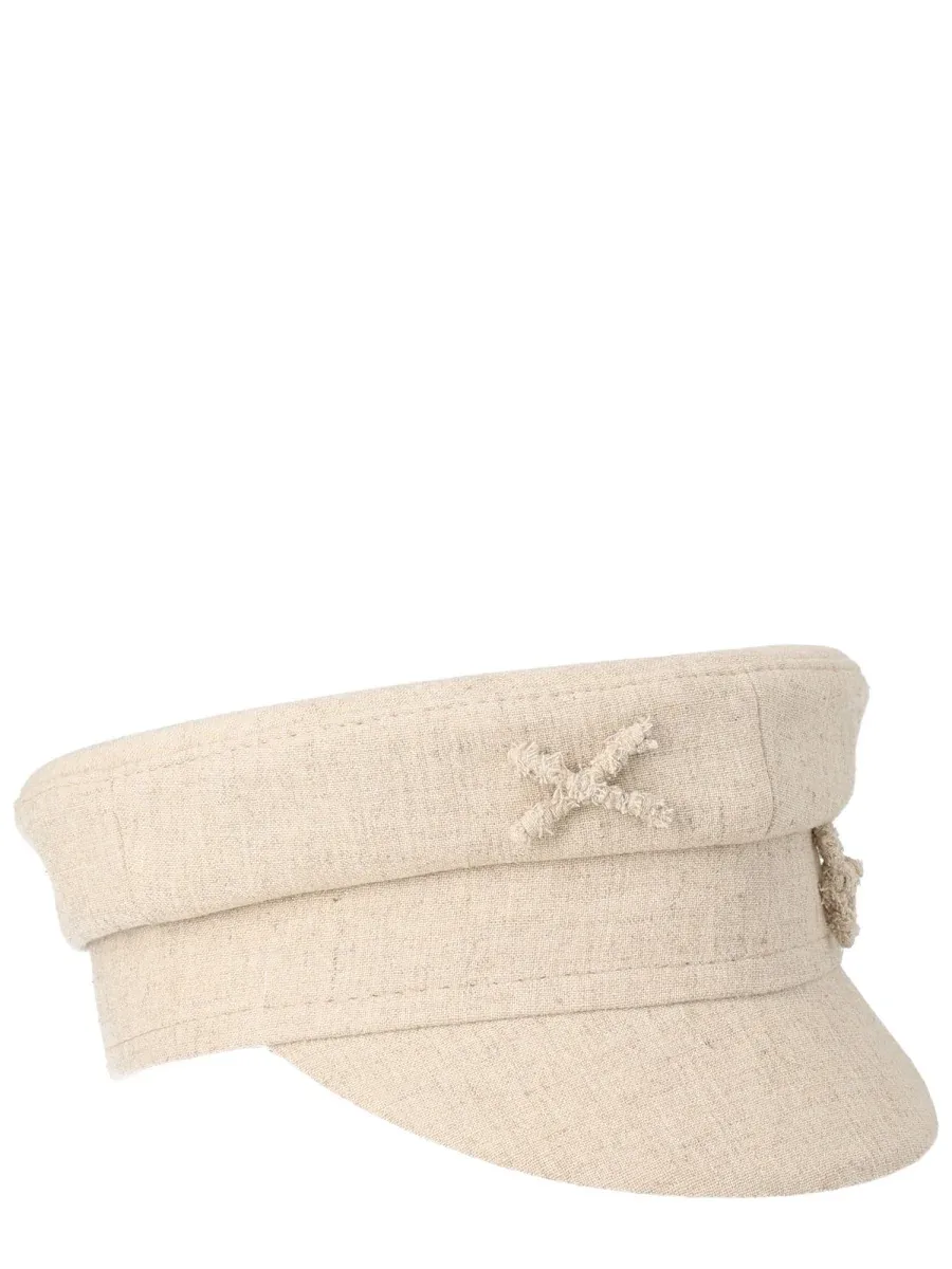 KPC036PS26_LNV-BHRRBLINEN Flat Cap by Ruslan Baginskiy