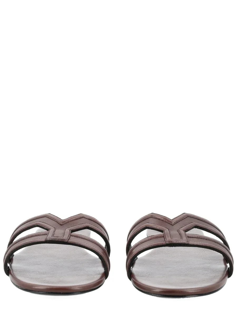 Mabrouka Sandals by Saint Laurent