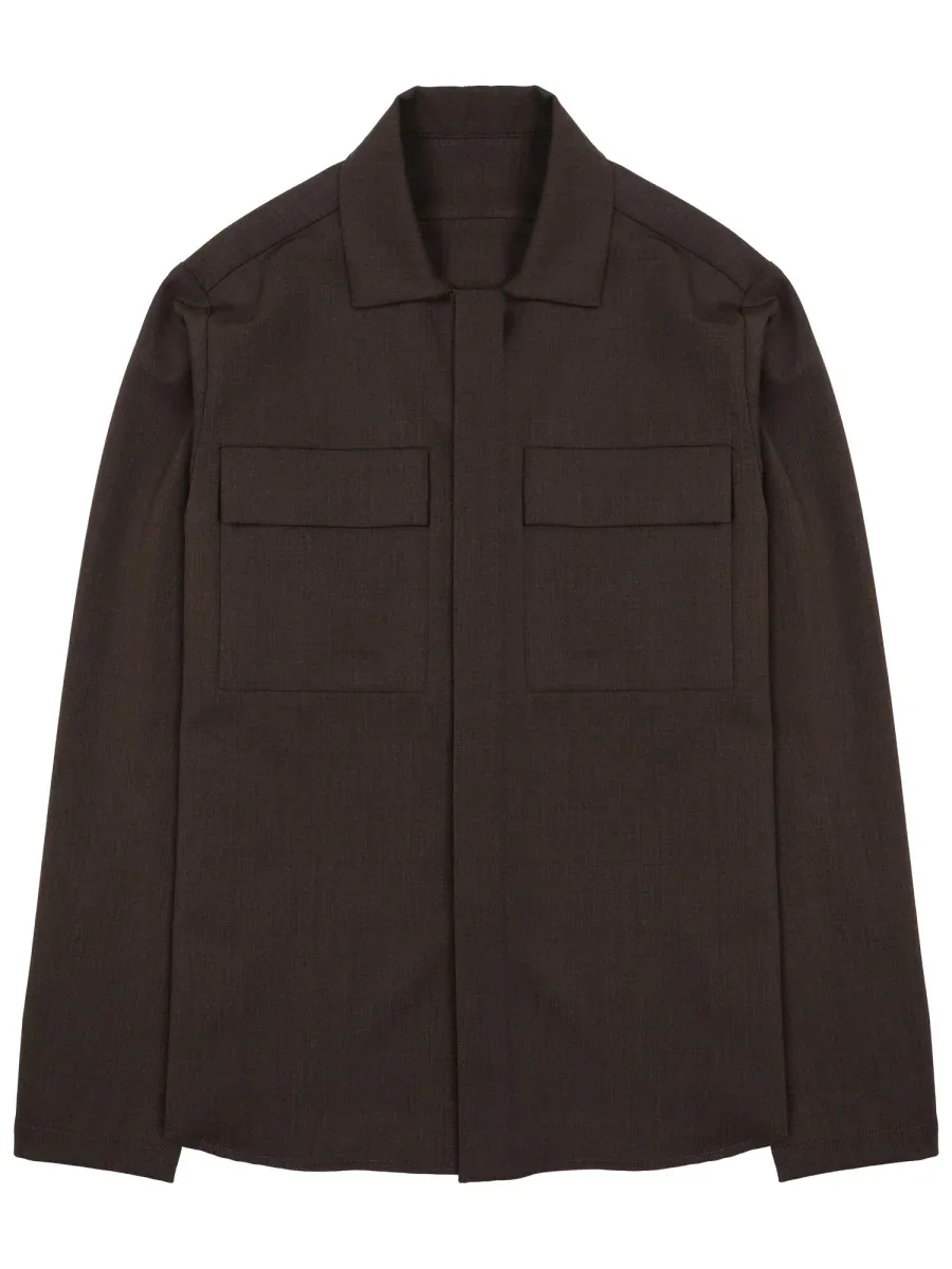 Wool Elastane Jacket by Nine In The Morning