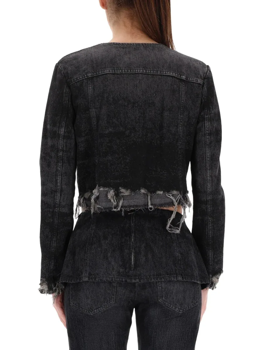 Cropped Tailored Jacket by Diesel