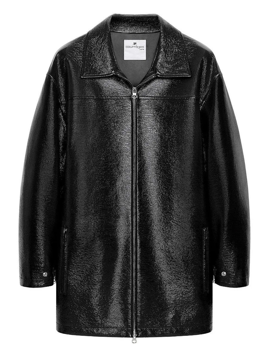 Vinyl Cotton Blend Jacket by CourrèGes