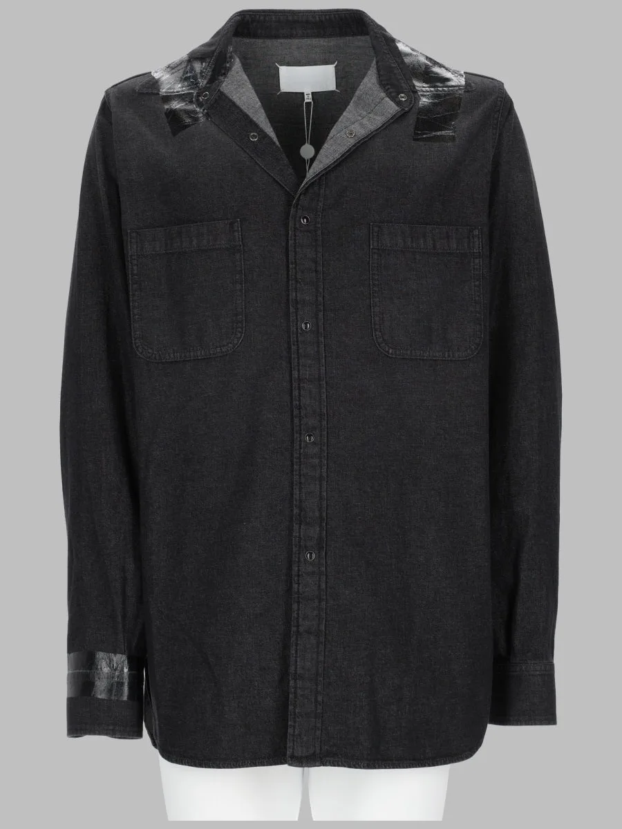 Taped Seam Denim Shirt by Maison Margiela
