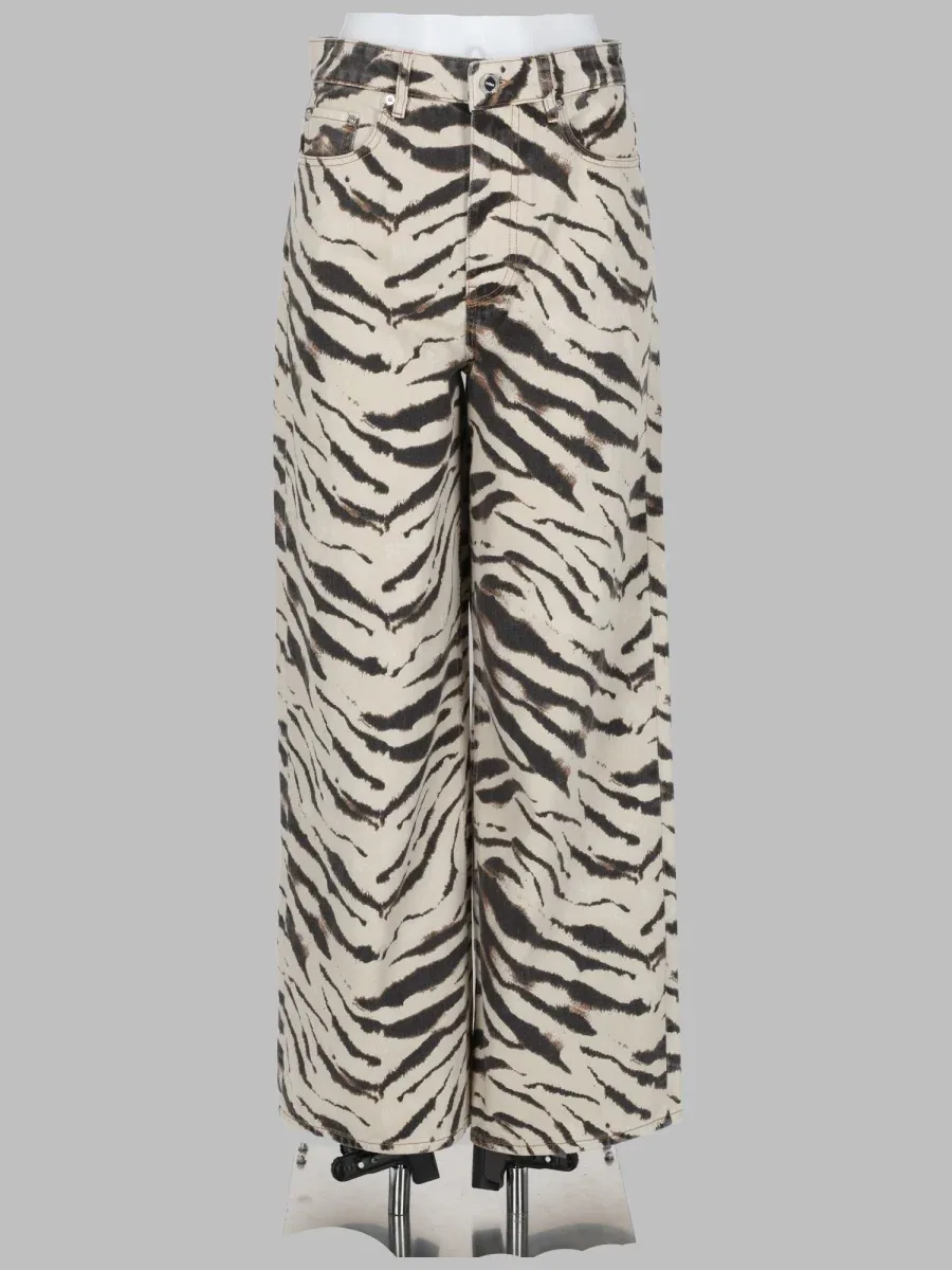 Wide-Leg Organic Cotton Jeans by Ganni