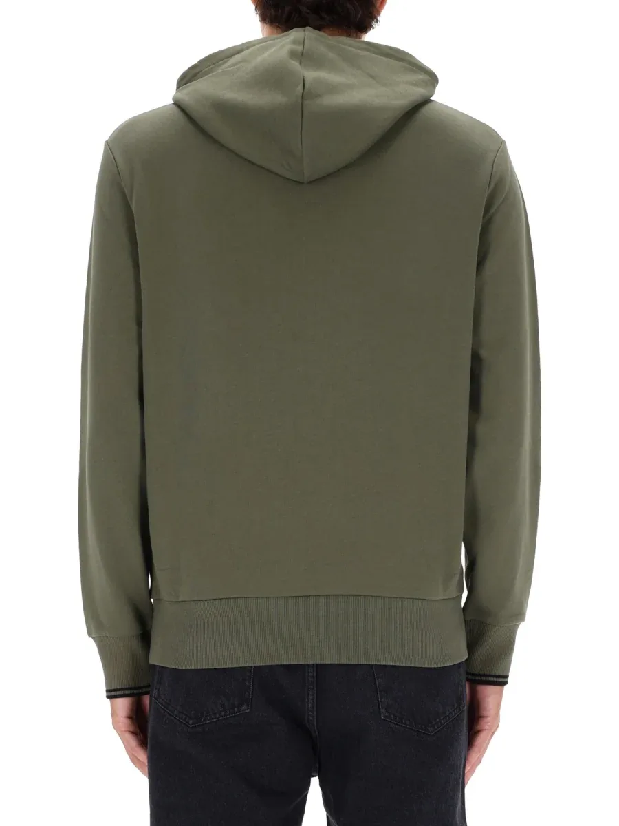 Cotton Hoodie by Fred Perry