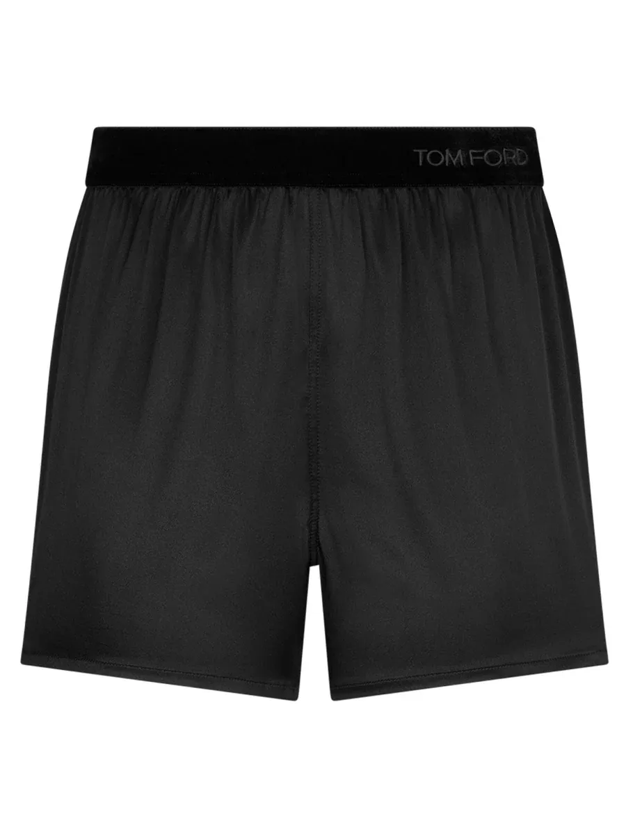 Silk Pajama Silk Shorts by Tom Ford