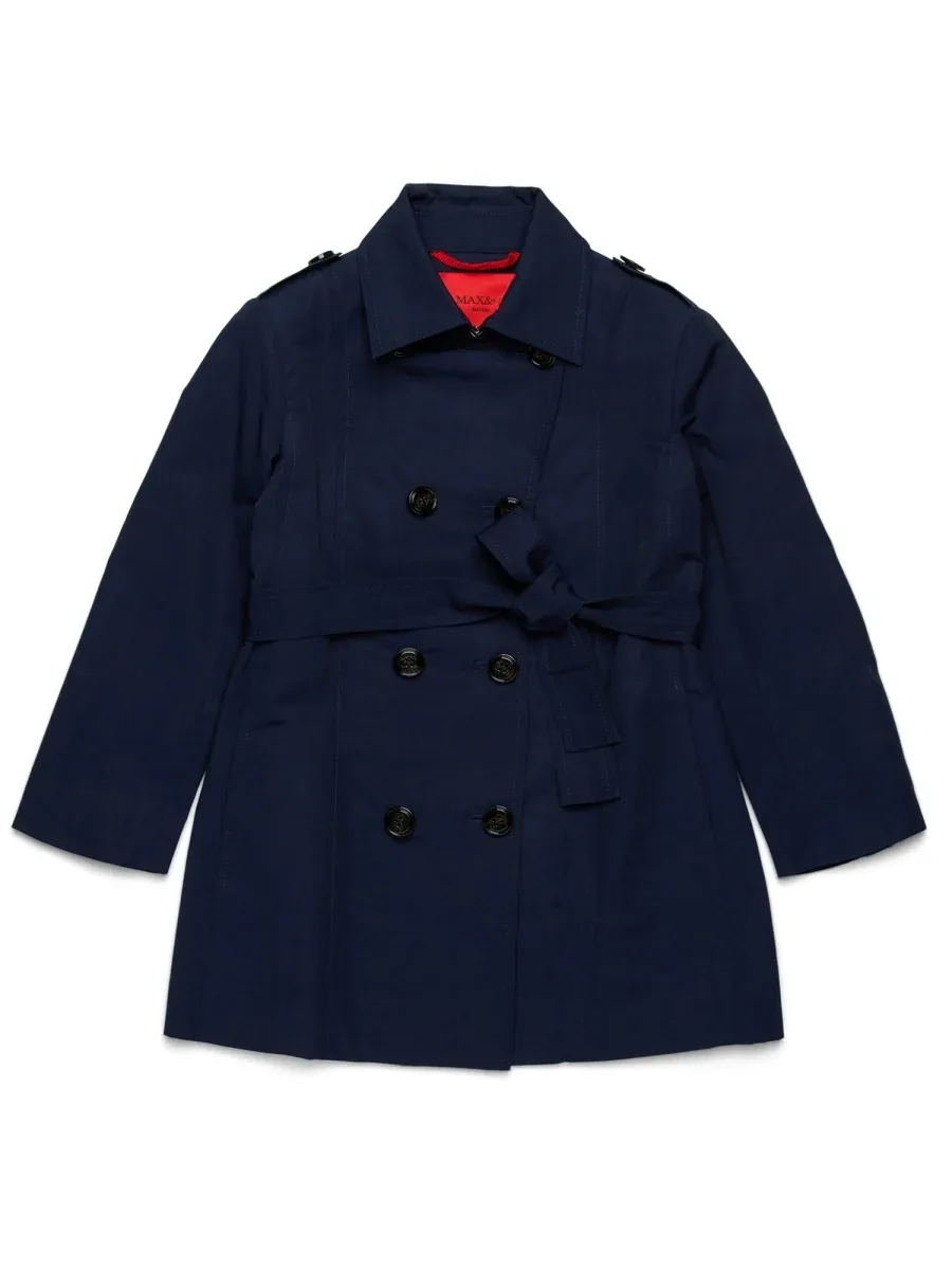 Cotton-Nylon Raincoat by Max&Co.