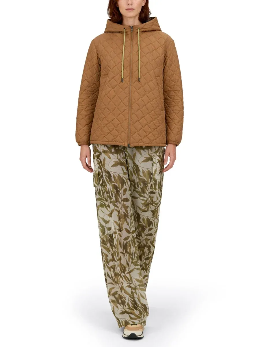 Quilted Hooded Jacket by Herno