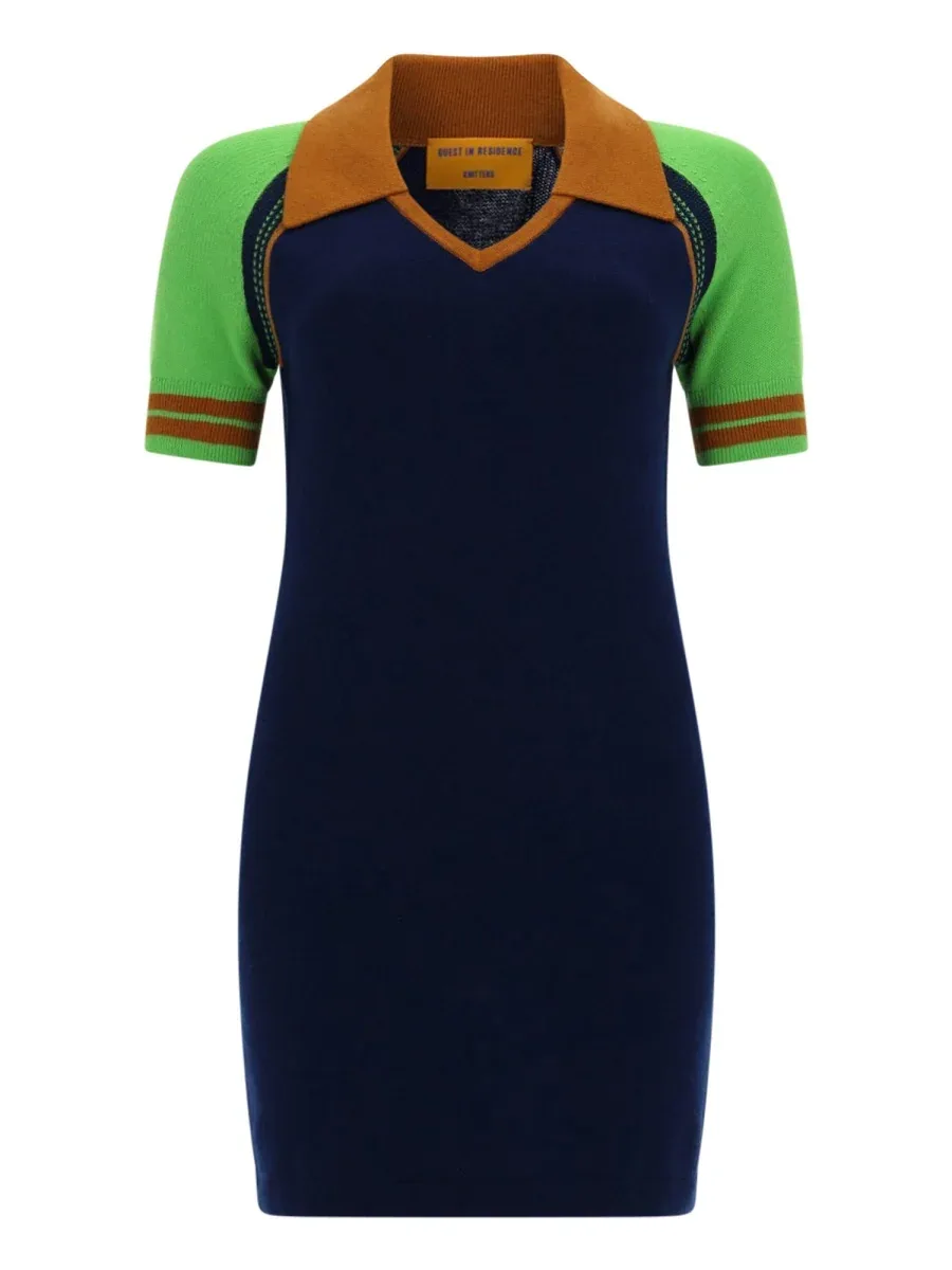 Cotton Cashmere Blend Mini Dress by Guest In Residence