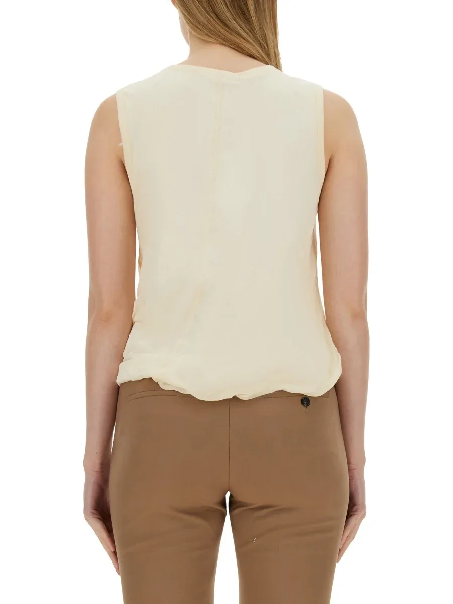 Cotton Jersey Tank Top by Helmut Lang