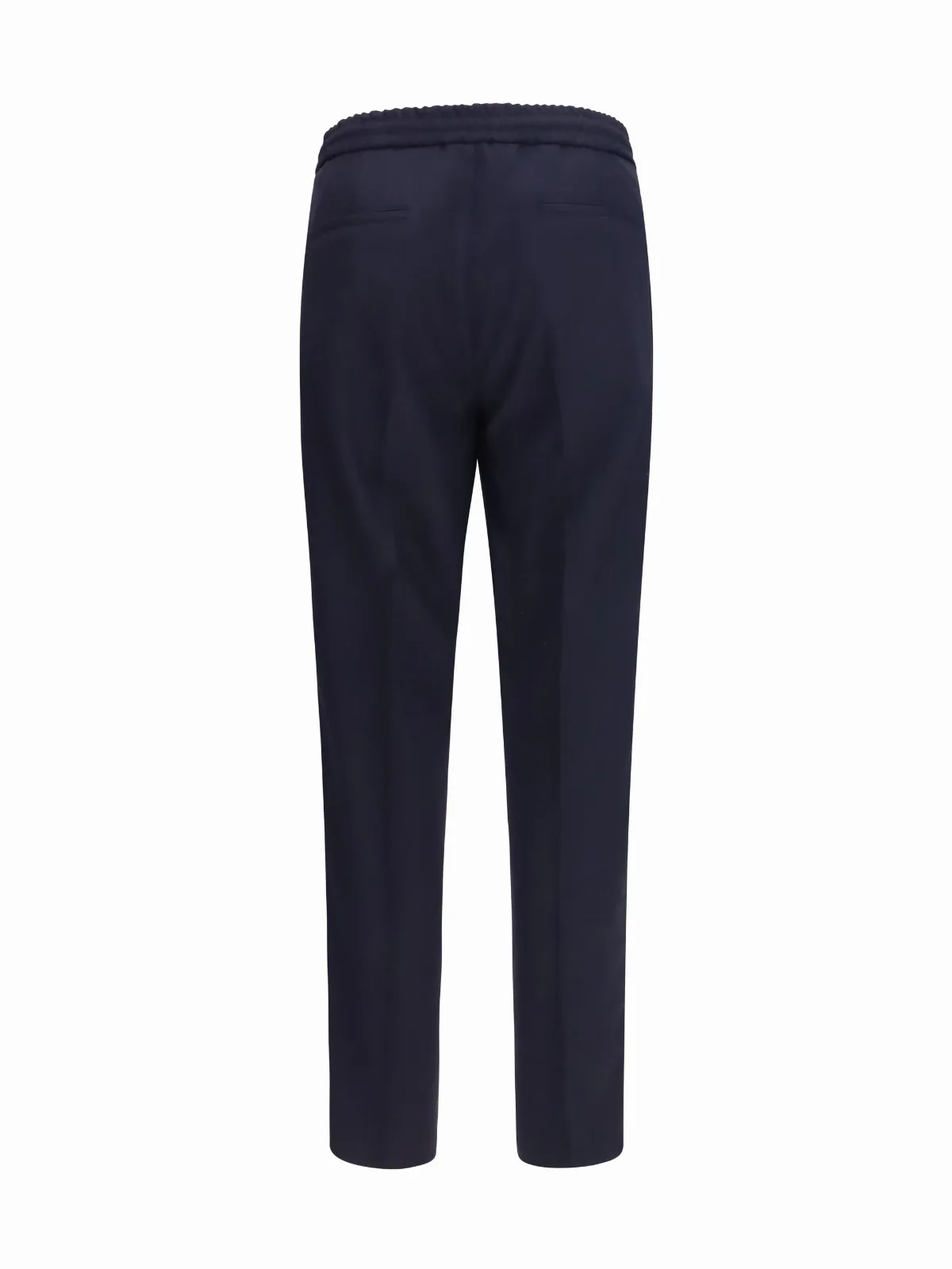 Virgin Wool Fleece Trousers by BRUNELLO CUCINELLI