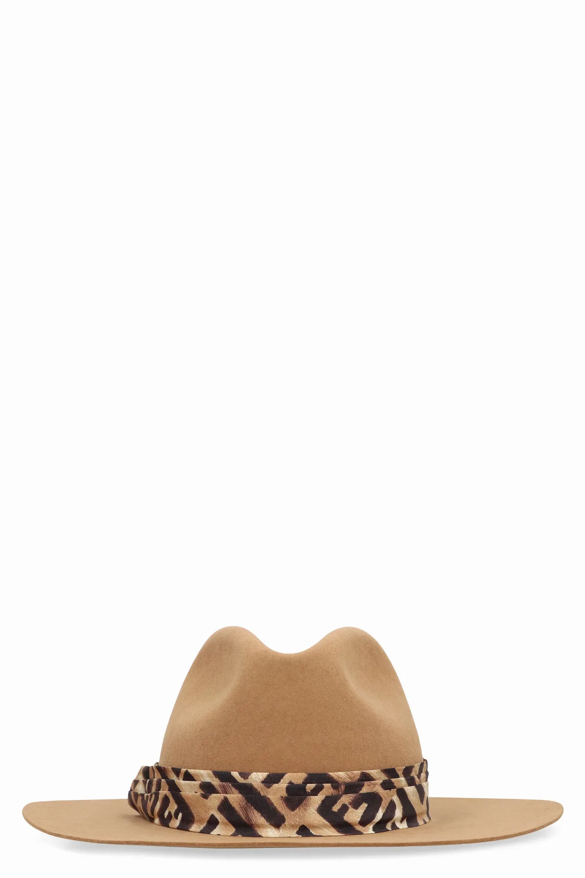 Wool Felt Fedora by Fendi