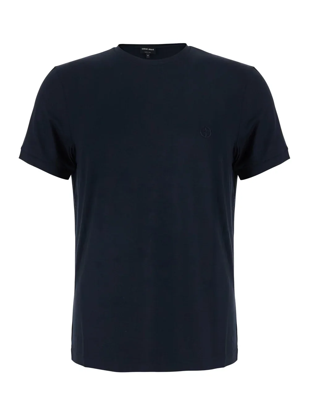 Embroidered Viscose T-Shirt by Giorgio Armani