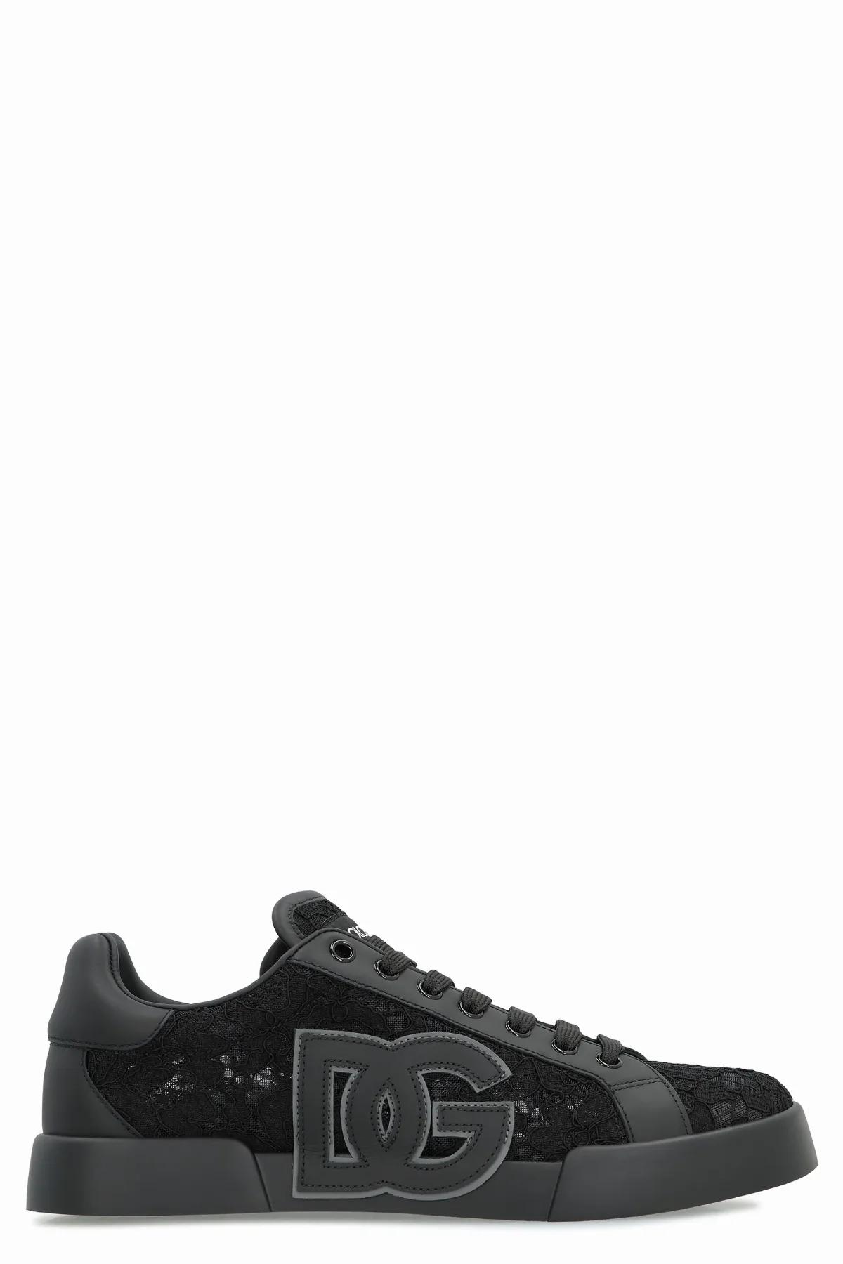 Viscose & Leather Mix Sneaker by Dolce & Gabbana