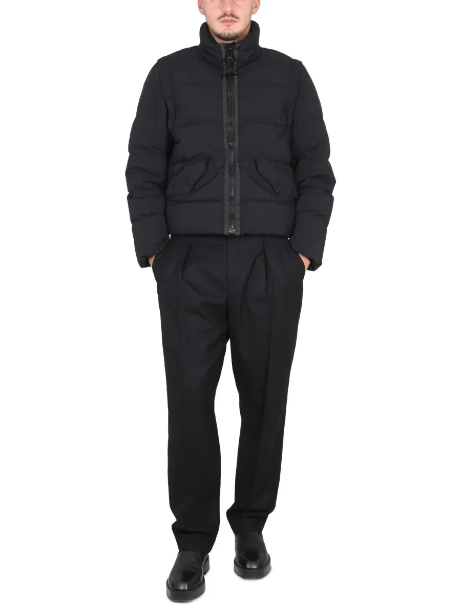 Removable Sleeves Down Jacket by Ten C